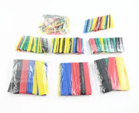 328 шт термоусадочные трубки изоляция полиолефин 2:1 8 размеров красочные обмотки провода кабель рукав комплект Ассортимент - изображение