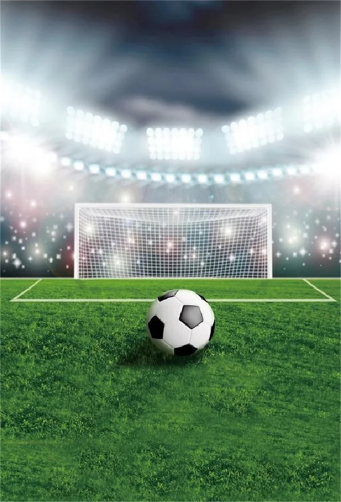 

Laeacco Football Game Scenic Light Bokeh Grassland Baby Children Photography Backgrounds Photographic Backdrops For Photo Studio