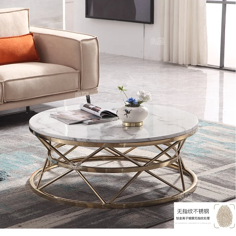 Round Marble Coffee Table