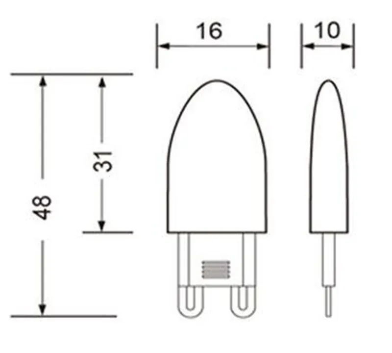 G4 AC 12V/220V 2W 3W светодиодный светильник для кукурузы SMD2835 Bombillas ультра яркий