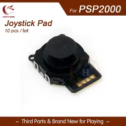 Hothink 10 шт./лот черный Замена 3D Аналоговый джойстик с Крышка для Оборудование для PSP 2008/Оборудование для PSP 2007 2001 2004 200x ремонтируемая часть