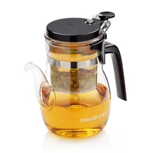 Freies verschiffen kamjove k-206 teetasse teekanne elegant tasse glas tee-set tasse