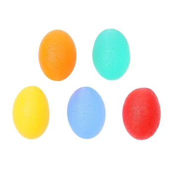 

5 Colors Fitness Hand Expander Gripper Silicone Egg Hand Grip Massage Power Ball Forearm Finger Exercise strength Training