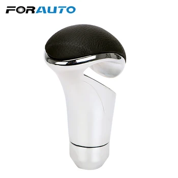 

FORAUTO Car-styling Manual Transmission High Quality for Honda VW BMW Auto Gearstick Gear Shift Knob Leather Aluminum Shifter