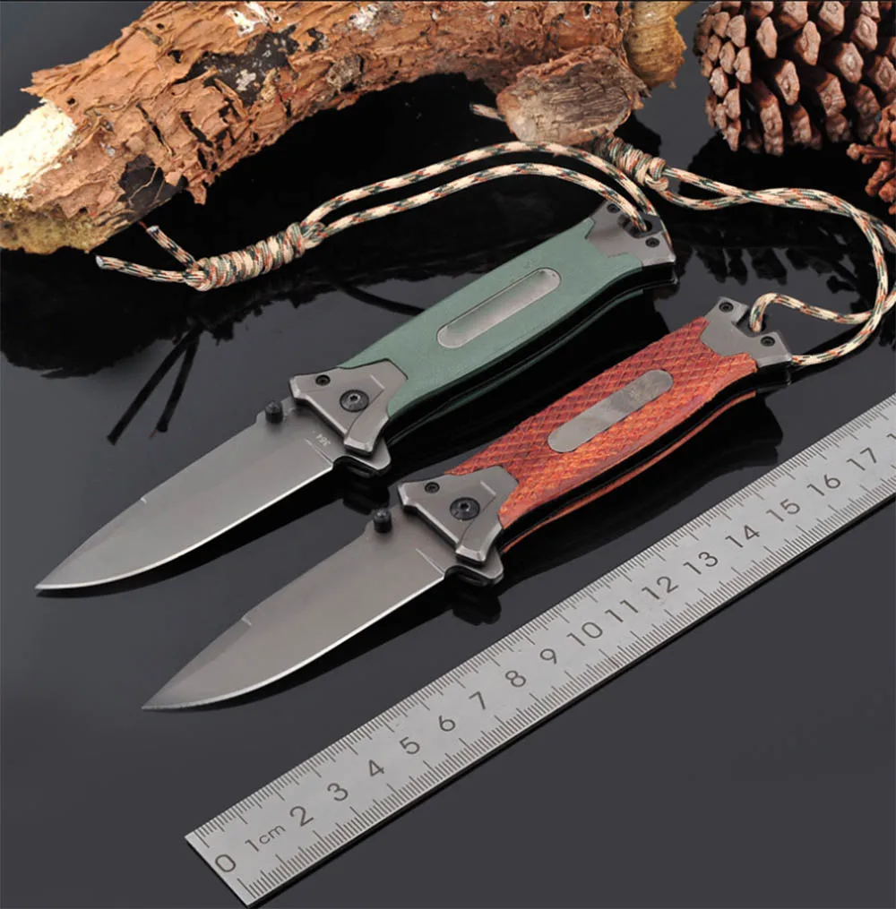 

AZRAEL OD169 Pocket Folding Survival Knife 440C Blade G10 Handle Tactical Hunting Outdoor Camping Knives EDC Tools