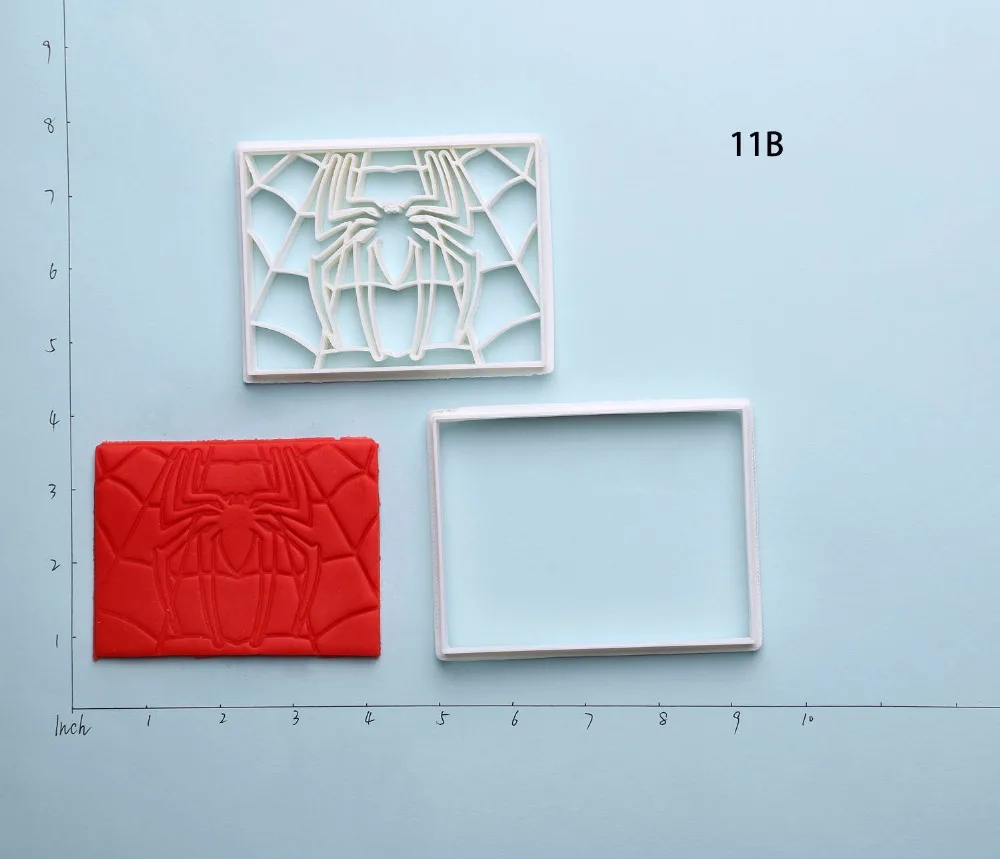 Супер герой Человек Паук Сахарная паста формочки для тортов на заказ 3D печатные