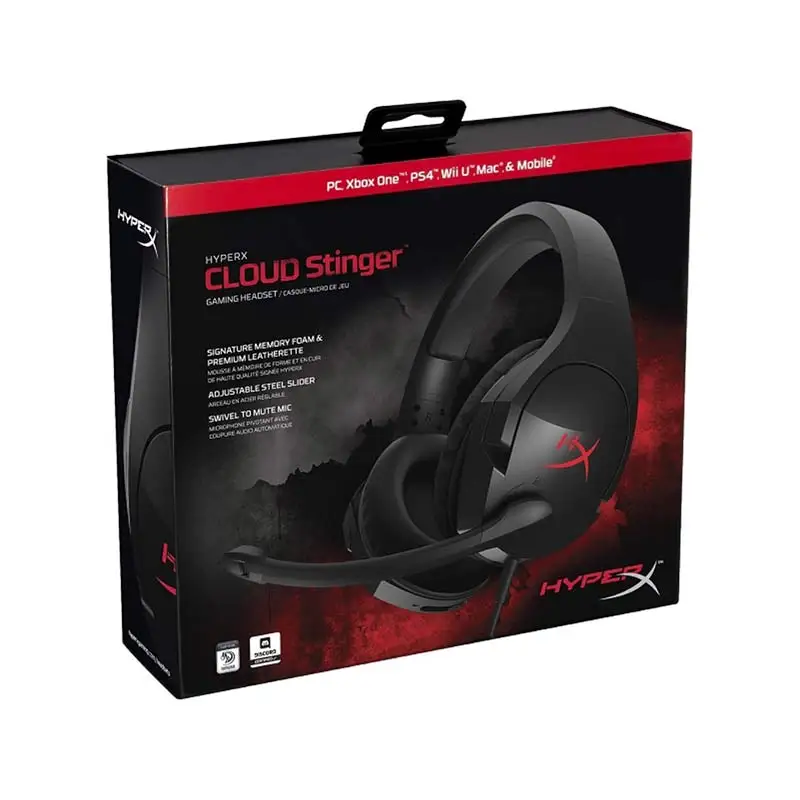 Kingston наушники HyperX Cloud Stinger Auriculare наушники Steelserie игровая гарнитура с микрофоном Микрофон для компьютера