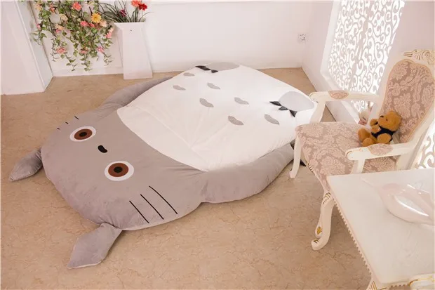 Fancytrader 230cm X 180cm Super Cute Giant Totoro Double Bed Carpet Sofa for 2 persons Free Shipping FT90192 (8)