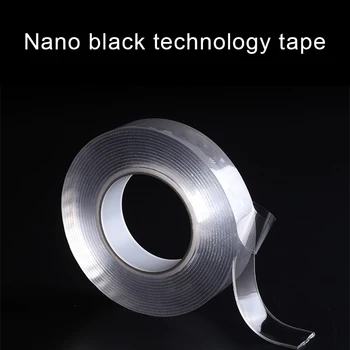 

Multifunctional Transparent Double-Sided Traceless Washable Adhesive Tape 1M Reusable Duct Tape HA