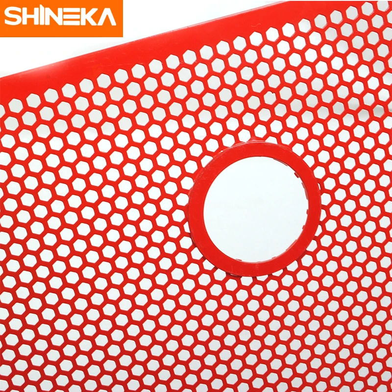 Металлические сетки от насекомых SHINEKA передние с отверстием под ключ для замка