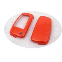 Жесткий пластиковый БЕСКЛЮЧЕВОЙ дистанционный ключ защитный кожух(глянцевый оранжевый) для Audi