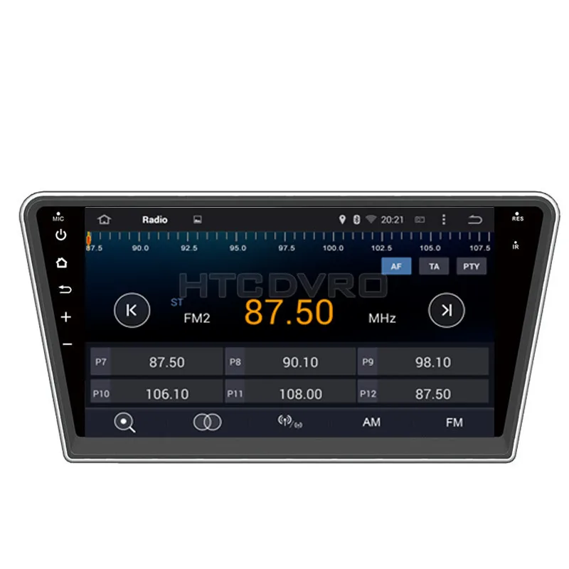 Discount YMODVHT 10.2inch Octa Core 4GB+32GB Android 9.0 Car DVD Player for Peugeot 408  Radio Stereo GPS Navigation 4