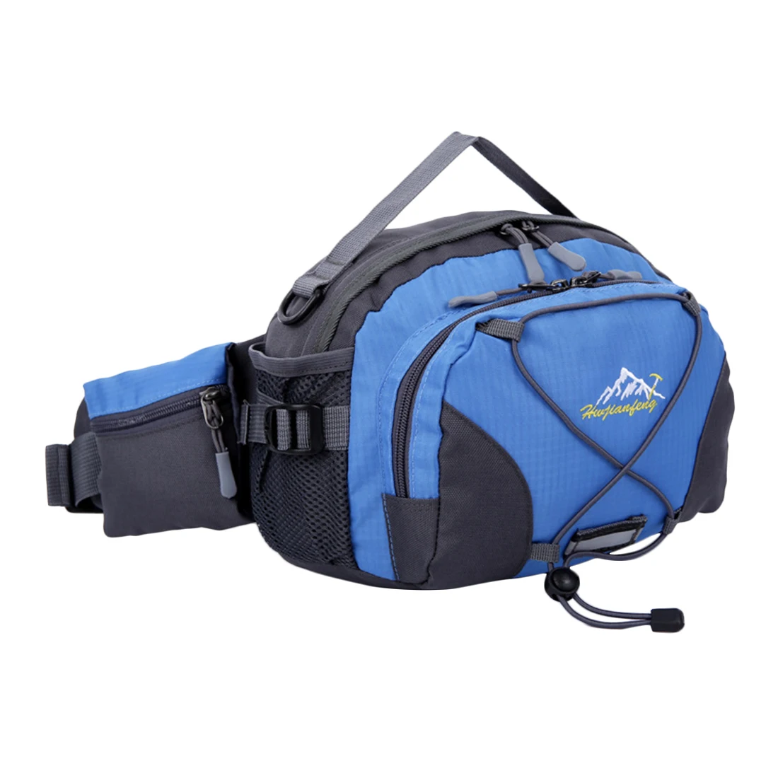 Bolsa para Pesca Saco de Pesca Saco de Ombro Água ao ar 2018 New Arrival 3l Cintura Pesca à Prova d' Livre Único Preto 7 de pesca ao ar livre à prova