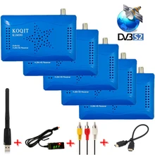K1 мини DVB-S2 декодер бесплатный цифровой ТВ приемник спутниковый Телевизор Wifi приемник ip tv DVB S2 тюнер Cccamd/VU/Biss Youtube