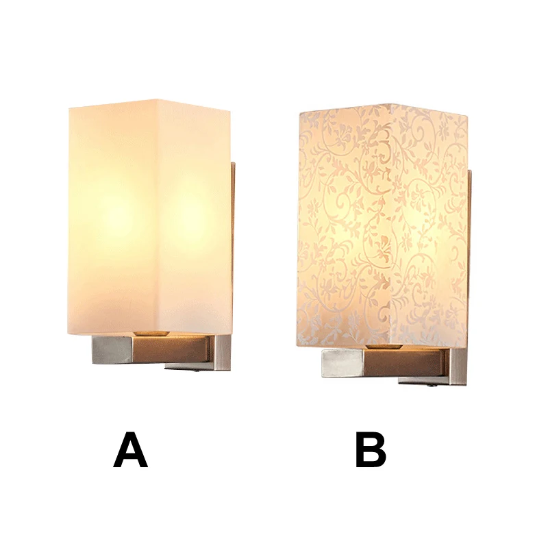 Contemporary Sconce Wall Lights Gl Iron Light Fixture Sconce Wall Lights Gl Iron