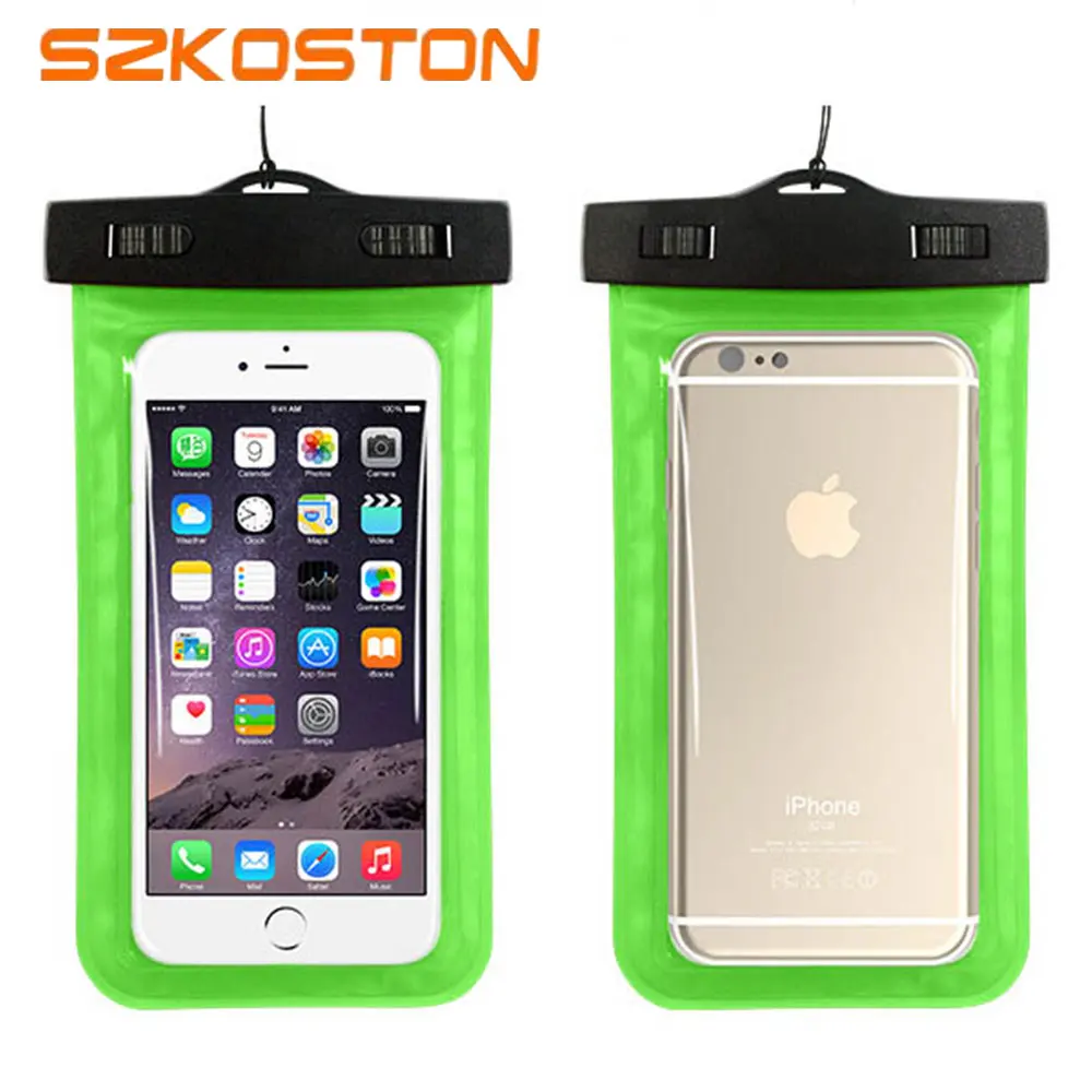 Waterproof Swim Impermeable Belt Mobile Cell Phone Bag Sealed Bag Case