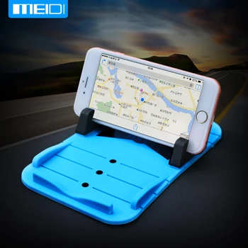 

MEIDI Rubber Car Phone mount Bracket Holder non-slip mat for iPhone Samsung Xiaomi Mobile Cell Phone in car Universal Holder