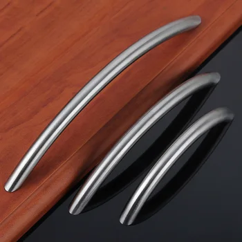 

Imango 304 Stainless Steel Cabinet Handles Pulls for Kitchen/Cabinet Modern Furniture Drawers Brushed Steel Color Knobs