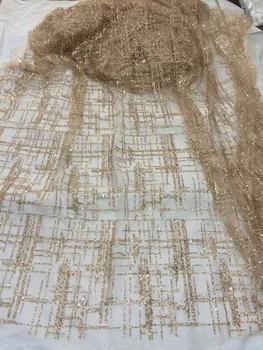 

Fashion design glitter Sequins lace african lace fabric Wholesale jianxi-32160 glitter lace high quality