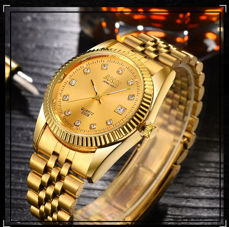 

Trend fashion men's watch couple non-mechanical luminous double-sided hollow female student belt waterproof quartz watch