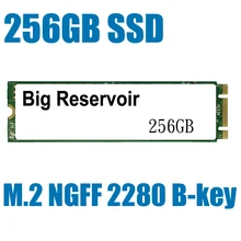 256 ГБ SSD M.2 2280 NGFF тонкий 22x80 мм B-KEY 256G твердотельный диск