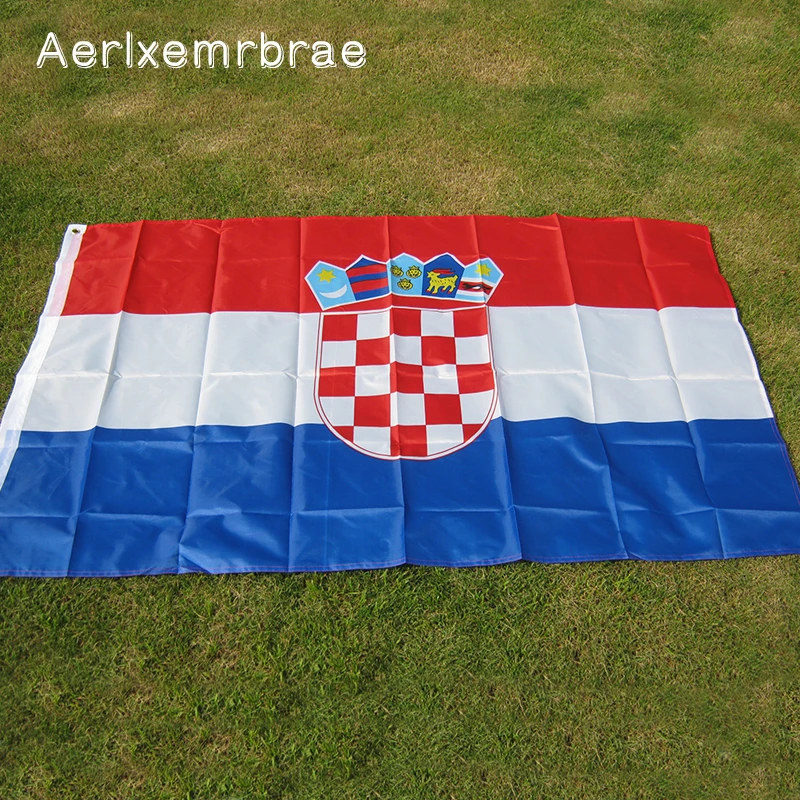 

Free Shipping aerlxemrbrae flag Croatia Flag NEW 90x150cm Croatian National Flag 100% Polyester 3x5ft Flag of Croatia