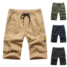 Новинка года шорты для женщин для мужчин модные повседневное однотонная одежда комбинезоны с карманами ветер Spodenki короткие Masculino Pantalones