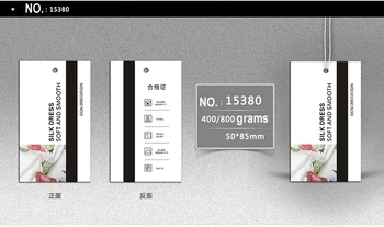 

Custom hang tags/Clothing printed paper swing tag Custom clothing hang tag paper garment swing silk products hanging tag kk125