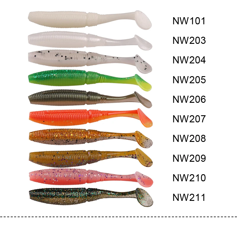 4 шт. мягкая рыболовная приманка NOEBY 130 мм 20 г Т образный хвост|fishing tackle|fishing lurenoeby soft
