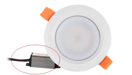lâmpada de qualidade, embutida LED Spot Light, 7W, 9W, AC85-220V, IP65
