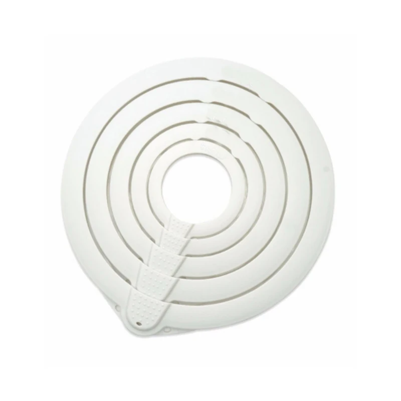 5pcs set White 5 шт вакуумное уплотнение, герметичная пленка для хранения пищевых продуктов, фруктов, свежая пленка 5 размеров, пищевая крышка - Цвет: 5pcs set White