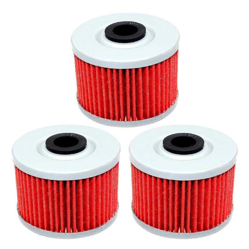 

3pcs Motorcycle Engine Oil Filter for Honda TRX700XX TRX700 XX TRX 700 XX 2008-2009 / XBR500 XBR 500 1985 1986 1987 1988