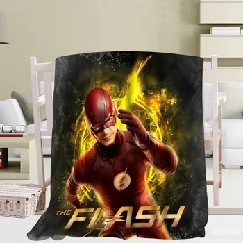 

Custom The Flash Custom Travel BlanketsThrows on Sofa/Bed/Plane Travel Blankets 56x80inch 50X60inch 40X50inch