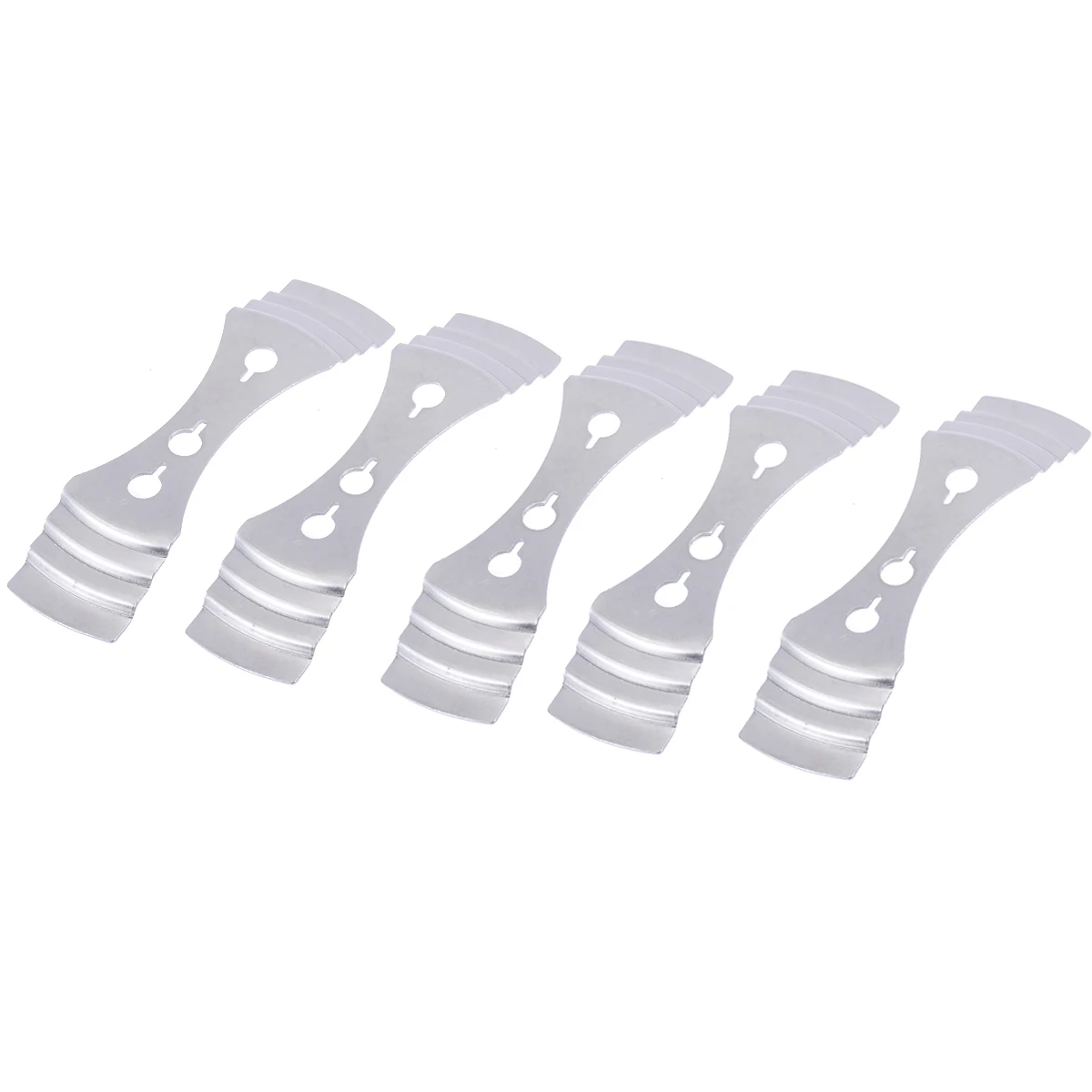 5pcs Candle Wicks Holder DIY Light Metal Candle Wicks Centering Device Holder Tabs for Candle Making