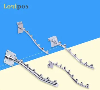 Shelf Mount Bracket Iron Chrome Punching Shelf Hanger Hardware Wall Racking Rod Pole Hook Wall Shelf Mounting Beam Hook Hanger car rubber exhaust hanger pipe mount mounting bracket hanger heavy duty replacement sport version 12mm 4 holes universal plastic