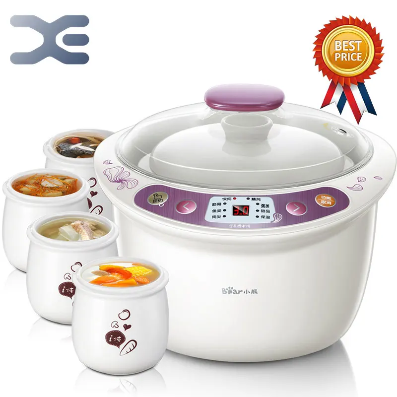 Buy 1 Pot 5 Liner Electric Stoves Crockpots 3.5L High