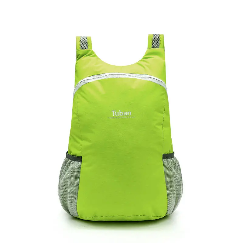 CARCHI нейлоновый складной рюкзак Водонепроницаемый Рюкзак Легкая складная сумка портативный мужской и женский рюкзак для путешествий Сумки - Цвет: grass green