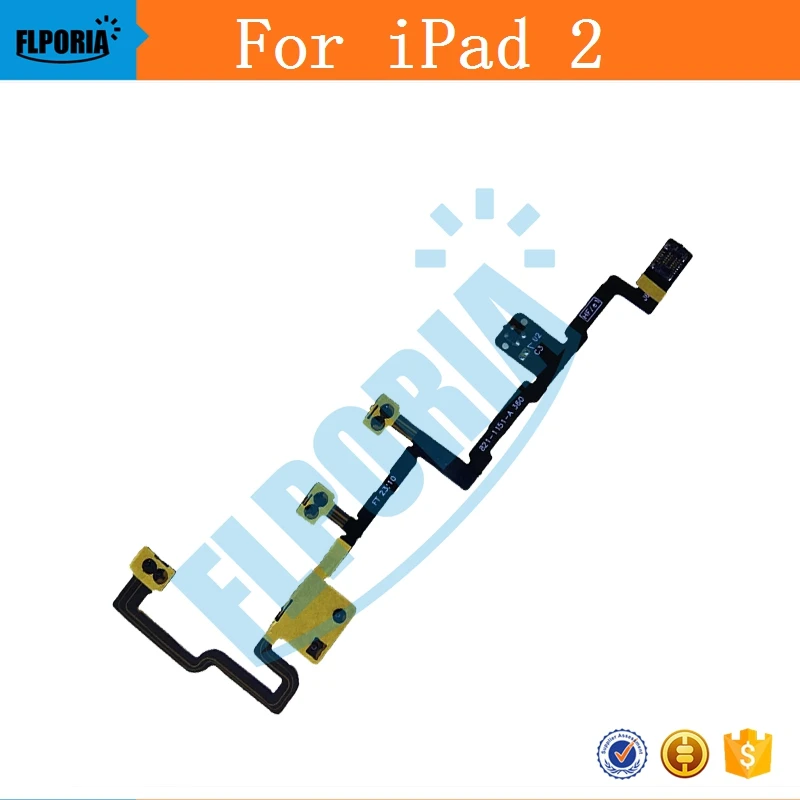 IPHT0013   For Ipad 2 2nd gen (Ordinary Version ) NEW Power onoff switch Button Volume Control Power Flex Cable(3)
