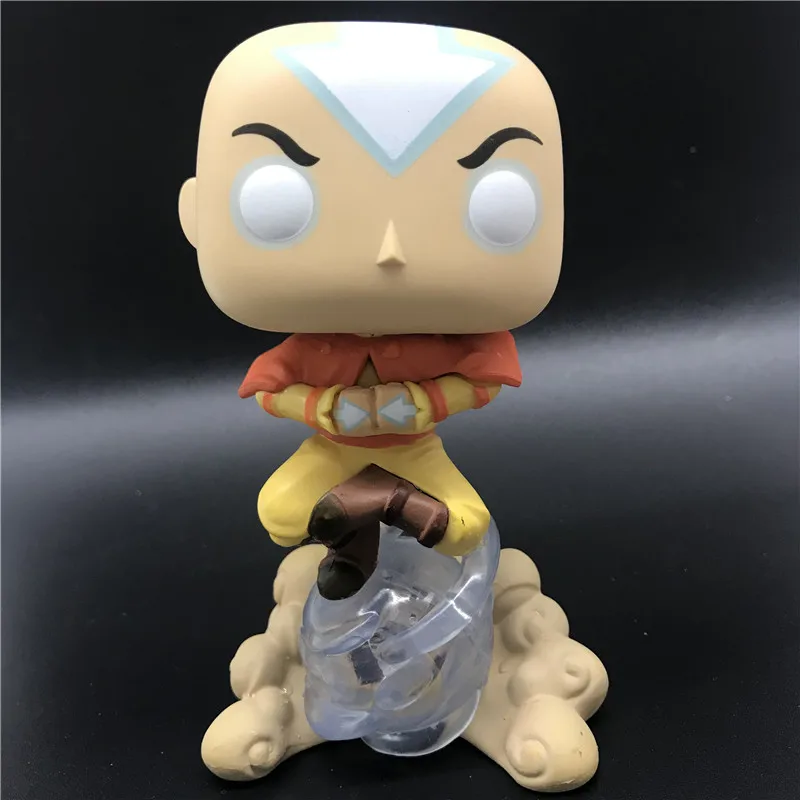 Aosst pops Avatar Aang на самокатах gitds chase Горячая тема эксклюзивные виниловые Фигурки Коллекционная модель свободная игрушка без коробки - Цвет: Белый