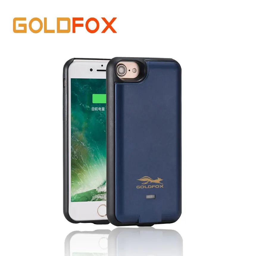 Koop 5.5 Inch Voor Iphone 6 S plus 5000 mAh Externe Power Bank Telefoon batterij Oplader Voor Iphone 6 plus Telefoon Power Cases Groothandel