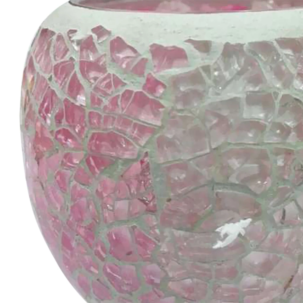 Mosaic Glass Tea Light Candle Holder Romantic Festive Decoration Lighting_B