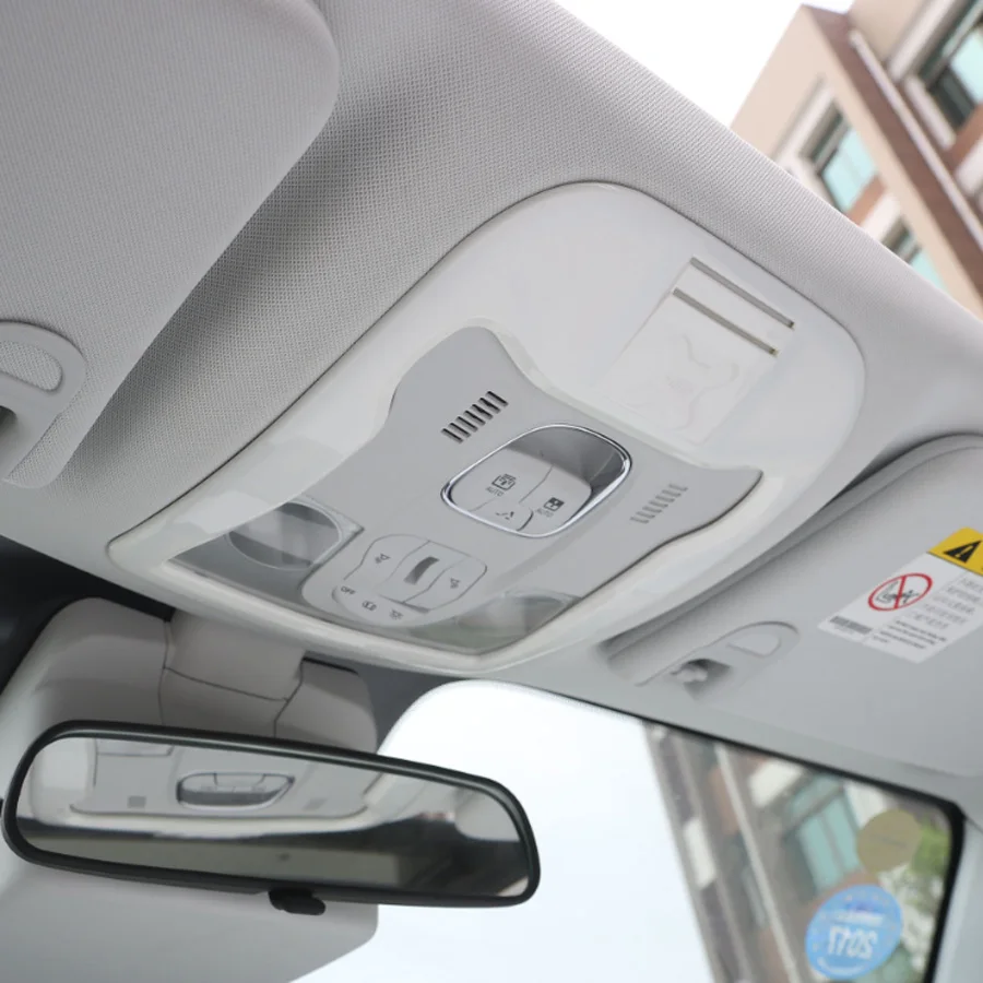 Интерьер автомобиля чтения свет украшения молдинги ABS обрамление с хромированной отделкой с слотом для карт Jeep Renegade up