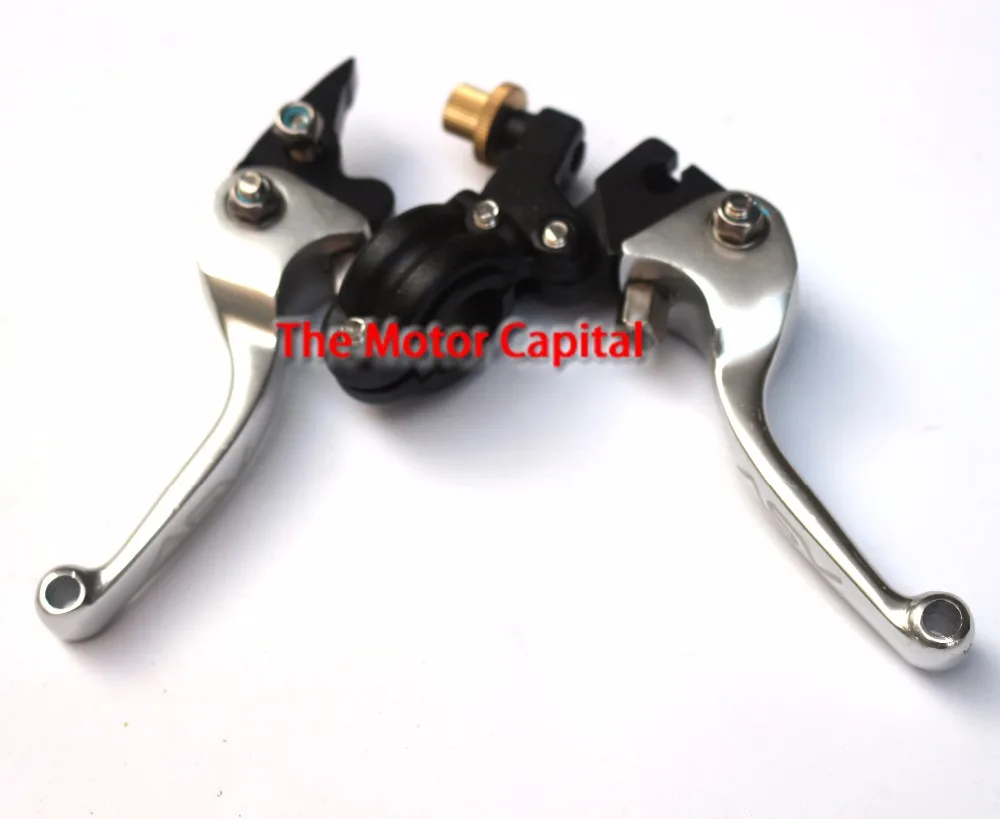 Silver ASV clutch and brake folding lever for CRF50 CRF70 ttr110 KLX110