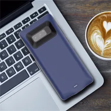 Горячий чехол для зарядного устройства для samsung Galaxy Note 8 type C, чехол для батареи PC+ Мягкий ТПУ, поддержка передачи данных для Note 8