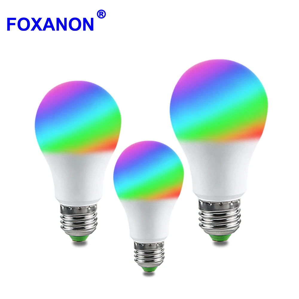 RGB Magic Ampoule 3W LED Light E27 B22 E14 GU10 16 Couleur Changeant la Lampe RGB Magic Ampoule 3W LED Light E27 B22 E14 GU10 16 Couleur Changeant la Lampe