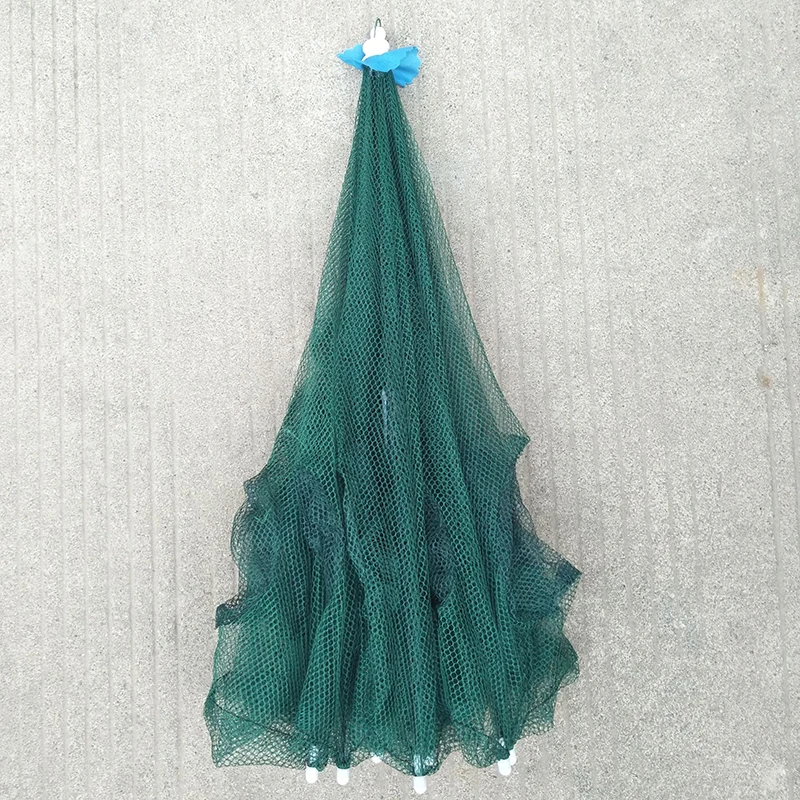 6-8 Hole Fishing Net Folded Portable Hexagon Fish Network Casting Nets Crayfish Shrimp Catcher Tank Trap China Cages Mesh Cheap