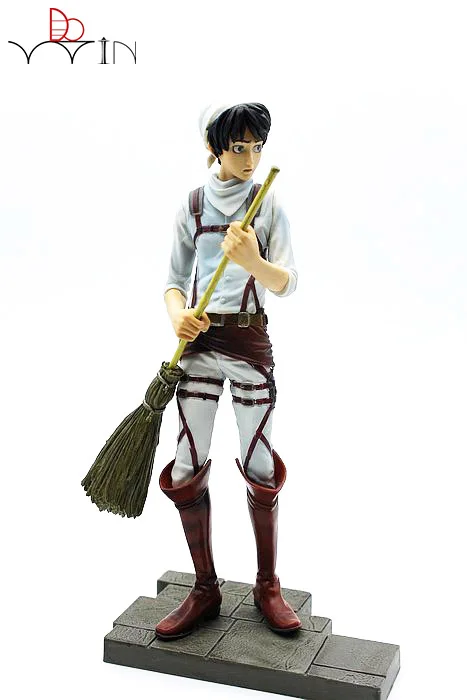 

16CM Anime Figure Attack on Titan Levi Ackerman PVC Action Figure Collectible Model Doll Toy For Kids NTH5