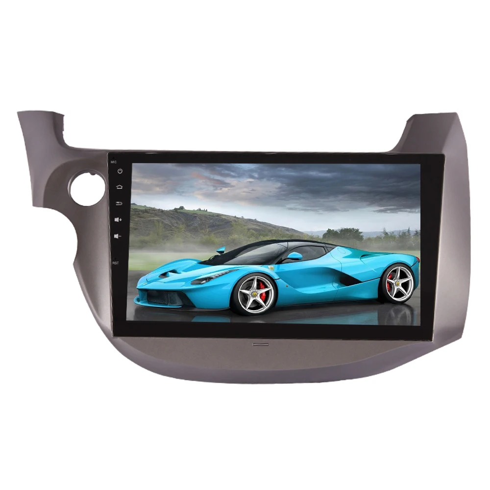 Clearance Sinosmart  Android 8.1 2Din IPS/QLED 2.5D screen car gps radio navigation player for Honda Fit 2008-2014 3