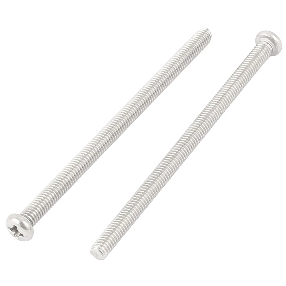 

60pcs M4 x 70mm 304 Stainless Steel Phillips Round Head Screws Bolt