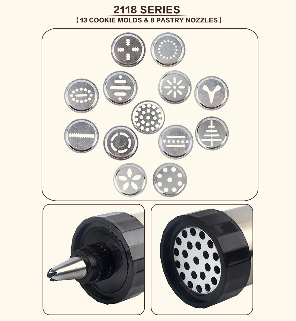 Машина для изготовления печенья, пистолета, печенья, украшения торта, пресс-формы, кондитерский мешок, насадки для печенья, пресс-набор